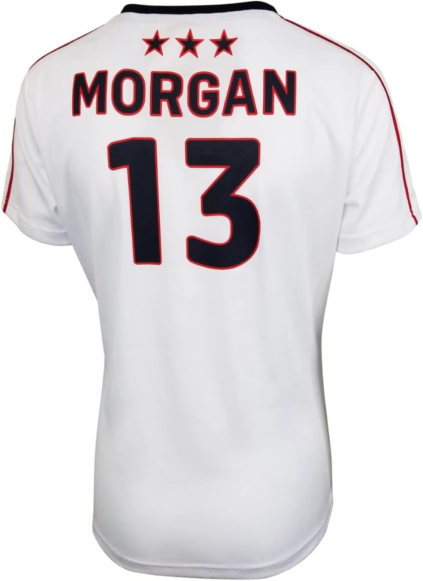 Icon Sports U.S. Soccer Federation USWNT Game Day Soccer Jersey White Name
