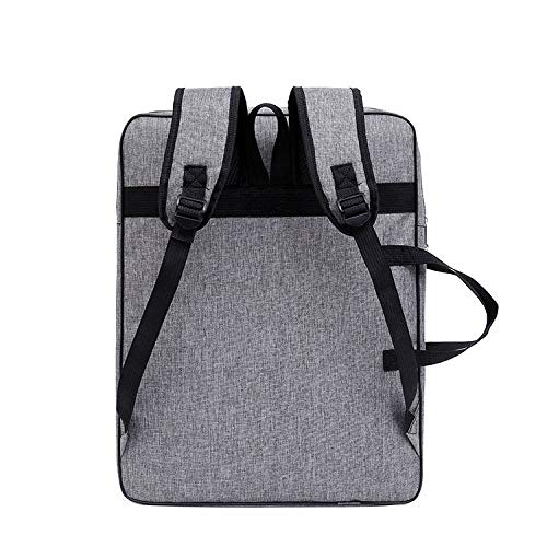 Image of haozaikeji A3 Artist Portfolio Carry Case Bag Portable Waterproof Canvas Shoulder Bag Painting Pad Backpack for Sketching Painting Art Supplies with Shoulder Straps & Carry Handle