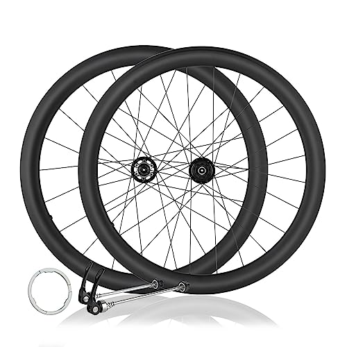 700C Rennrad Laufradsatz Carbon Faser Felge Höhe 38/44/50/60/85mm Disc Bremse Quick Release Naben 100/135mm Für 8-11 Geschwindigkeit 24/24H