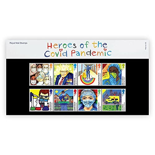 Timbres Heroes of The Covid Pandemic : Édition prestige du pack de présentation 2022