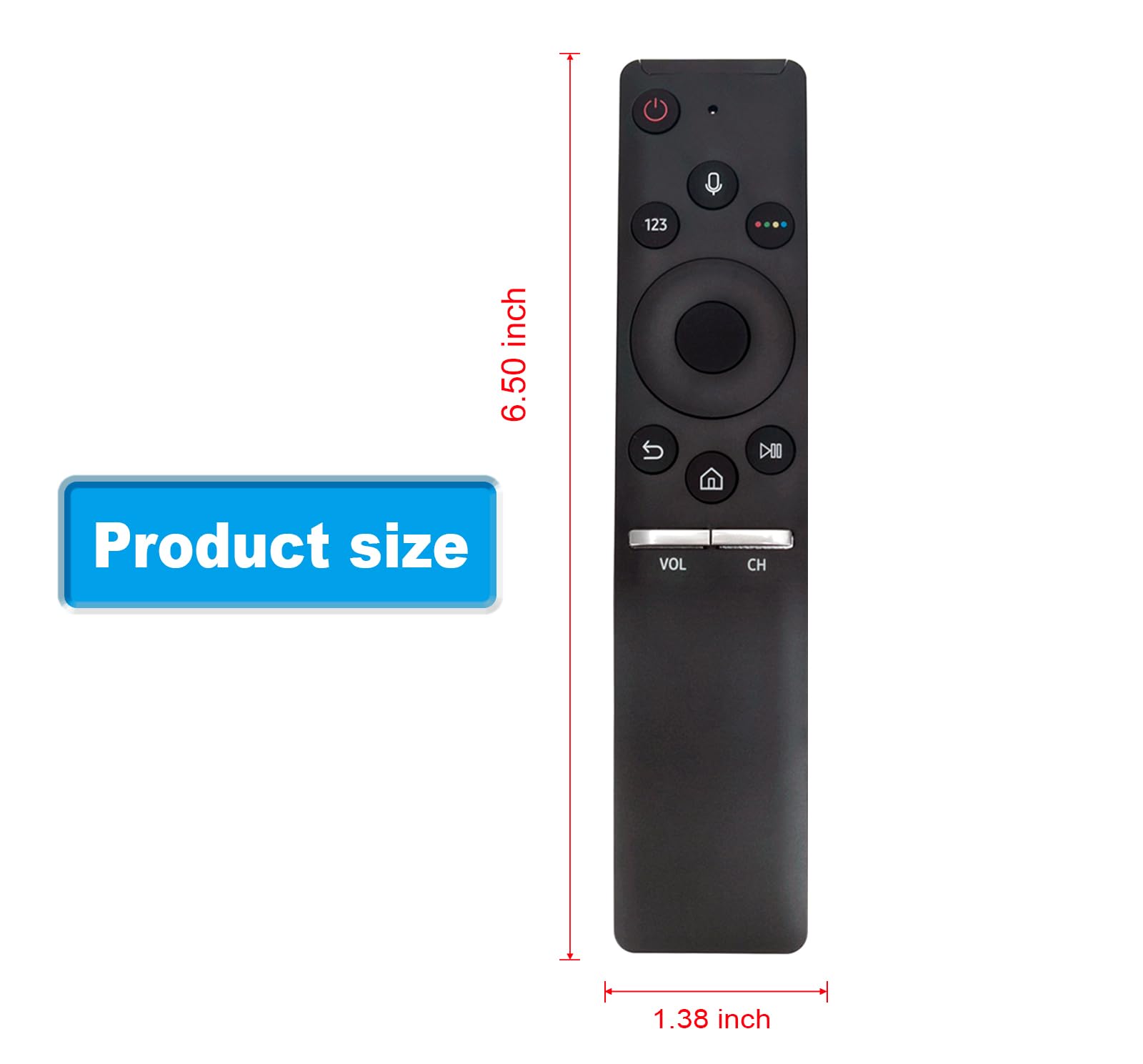 BN59-01292A 交換用リモコン サムスン スマートテレビ RMCSPM1AP1 UN40MU6300FXZA UN40MU630DFXZA UN49MU70000FXZA UN50MU6300FXZA UN55MU630DFX Amazon.com: BN59-01292A Replaced Voice Remote fit for