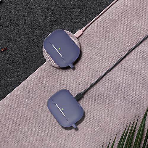 Mateprox Airpods Pro 2 Case With Keychain/Hand Strap, Airpods Pro 2Nd Generation[2022] Protective Shockproof Silicone Headphone Cover Support Wireless Charging For Airpods Pro 2 Gen - Lavender Purple #TOP5