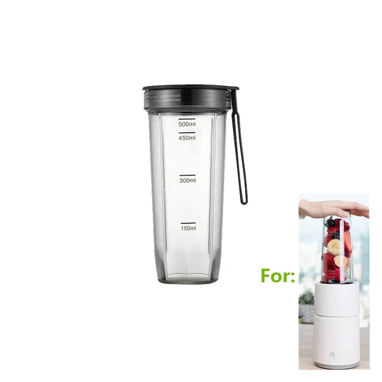 Vaso De Plástico Compatible For Xiaomi Compatible For Pinlo Blender