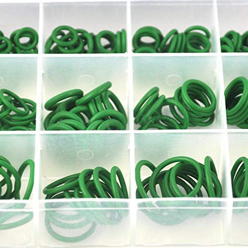 Driak 270pcs Rubber O-Ring Seals Rubber Gaskets Assortment Kit Plumbing Tap Washers, For Car Air Conditioning Refrigerant A/C Trim Repair - Thumbnail 4