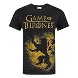 100% algodón. Game Of Thrones House Lannister Men\'s T-Shirt (S)