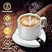 Coffee Mug Warmer, Electric Beverage Warmer, 149℉/ 65℃ for Desk with Auto Shut Off Coffee Warmer 3 Temperature Levels Auto Shut Off, Mug Heater for Coffee, Milk, Tea, Cocoa, Hot Chocolate 110V Chargeable（White)