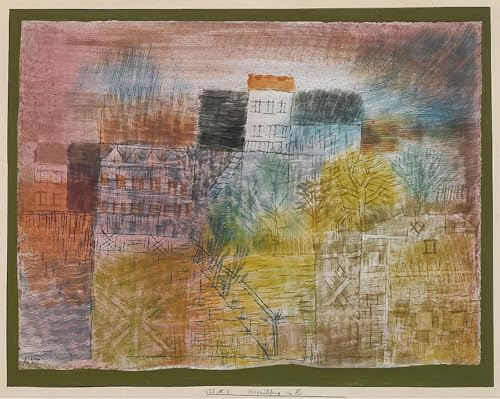 Affiche decorative Paul Klee Début du printemps poster graffiti art mural 60x90