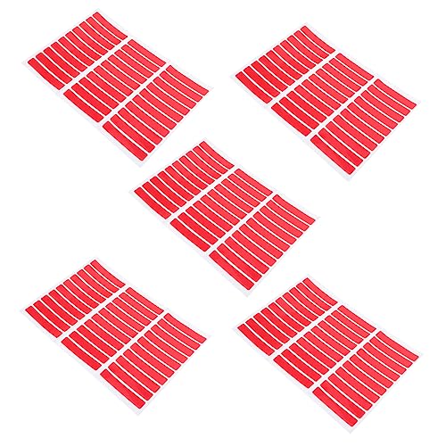 Healeved Nail Sticky Tabs 5 Sheets of Crystal Tape for Press on Nails Display Tape High Stickiness