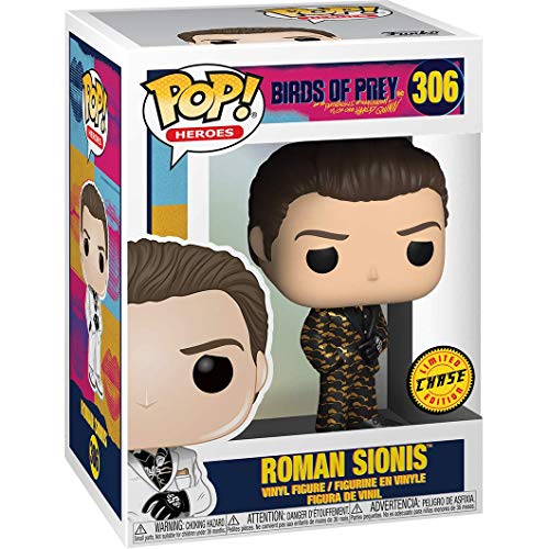 Roman Sionis (Chase): Funk o Pop! Heroes Vinyl Figure Bundle with 1 Compatible 'ToysDiva' Graphic Protector (306 - 44374 - B) - Image 4