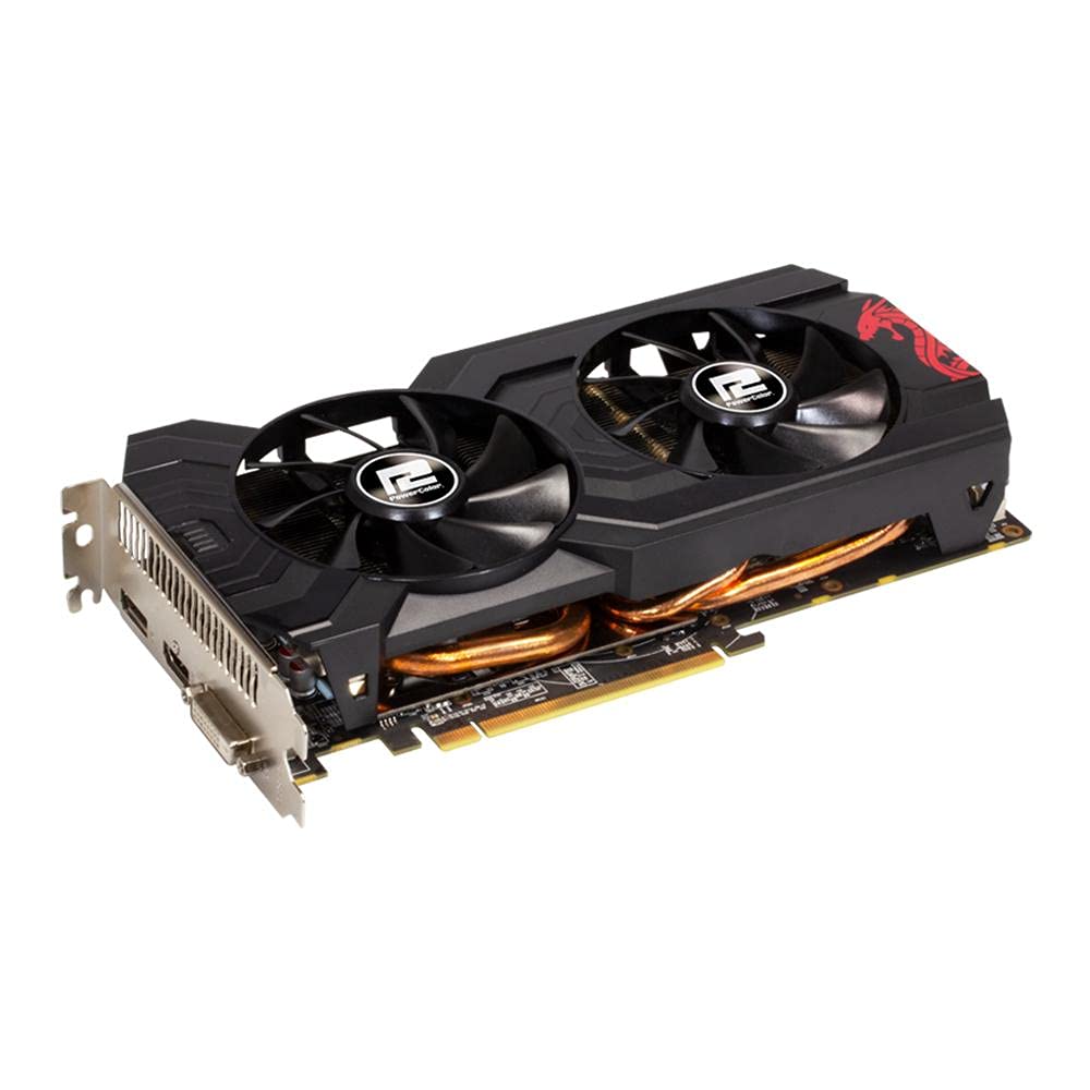 PowerColor AMD RADEON RX570搭載　4GB Placa de Vídeo PowerColor RX 570 GDDR5 de 4 GB RADEON RX 570 AXRX