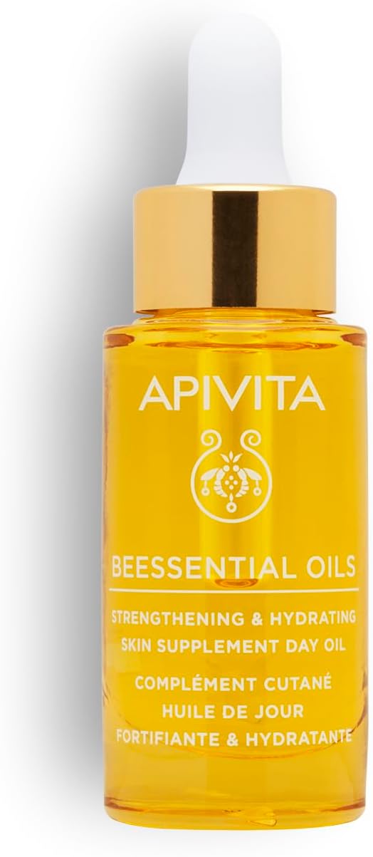 Beessential Strengthening & Hydrating Skin Supplement Face Day Oil 15ml - Face Elixir that Enhances Skin beauty, Hydrates & Fortifies Skin Barrier - 100% Natural