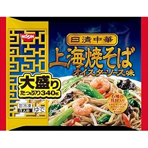 [冷凍] 日清食品 日清中華 上海焼そば 大盛り 340g