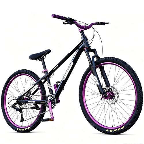 ��l�q���p�}�E���e���o�C�N�A���Y�f�|MTB�A�����P�[�u���z���ƃ��b�N�\�T�X�y���V�����t�H�[�N�t���A�f�B�A���f�B�X�N�u���[�L�A�I�[���e���C�����]�ԁA�g���C���ʋΌ����A�E�g�h�A�T�C�N�����O�o�C�N,Black24'',8 speed
