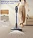 Nvriow Cordless Vacuum Cleaner for Home, 45Kpa Stick Vacuum, Max 80mins Runtime, 1.5L Dust Cup, Rechargeable Lightweight Handheld Vacuum for Carpet/Hardwood Floor/Pet Hair/Car (Navy Blue)