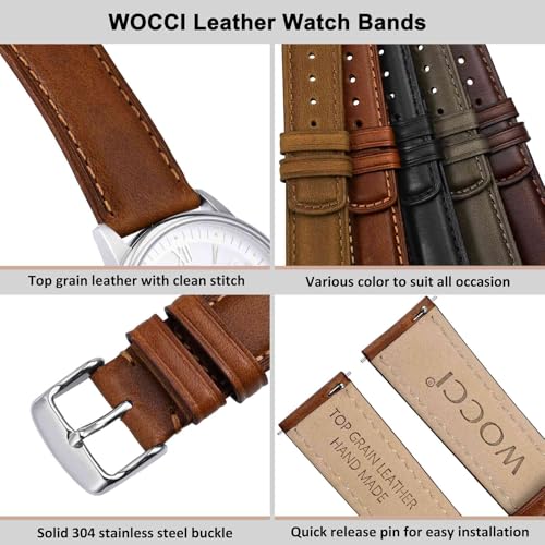 WOCCI Distressed Top Grain Strap