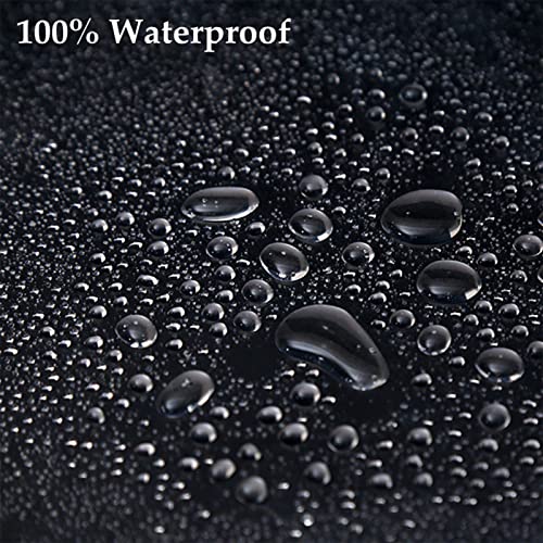 Bâche pare-soleil imperméable en PVC clair haute densité format 3x3m - 3