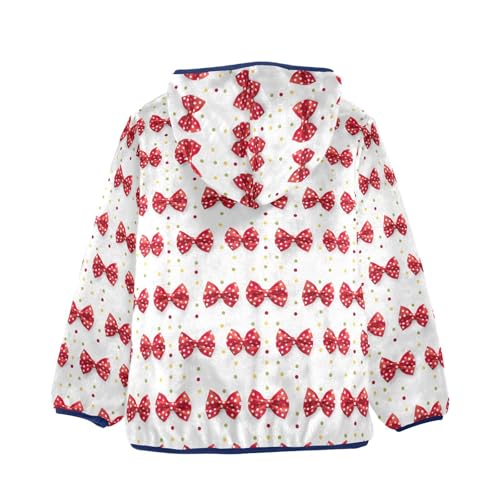 Bows Boys Fleece Coat,Children's Zip-Up Hoodie Jacket,Baby Warm Fashion Outerwear 3-10T,A1132622