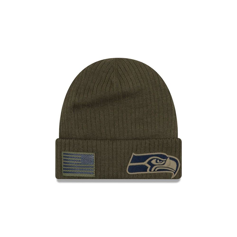 New Era Salute to Service Wintermütze - Seattle Seahawks