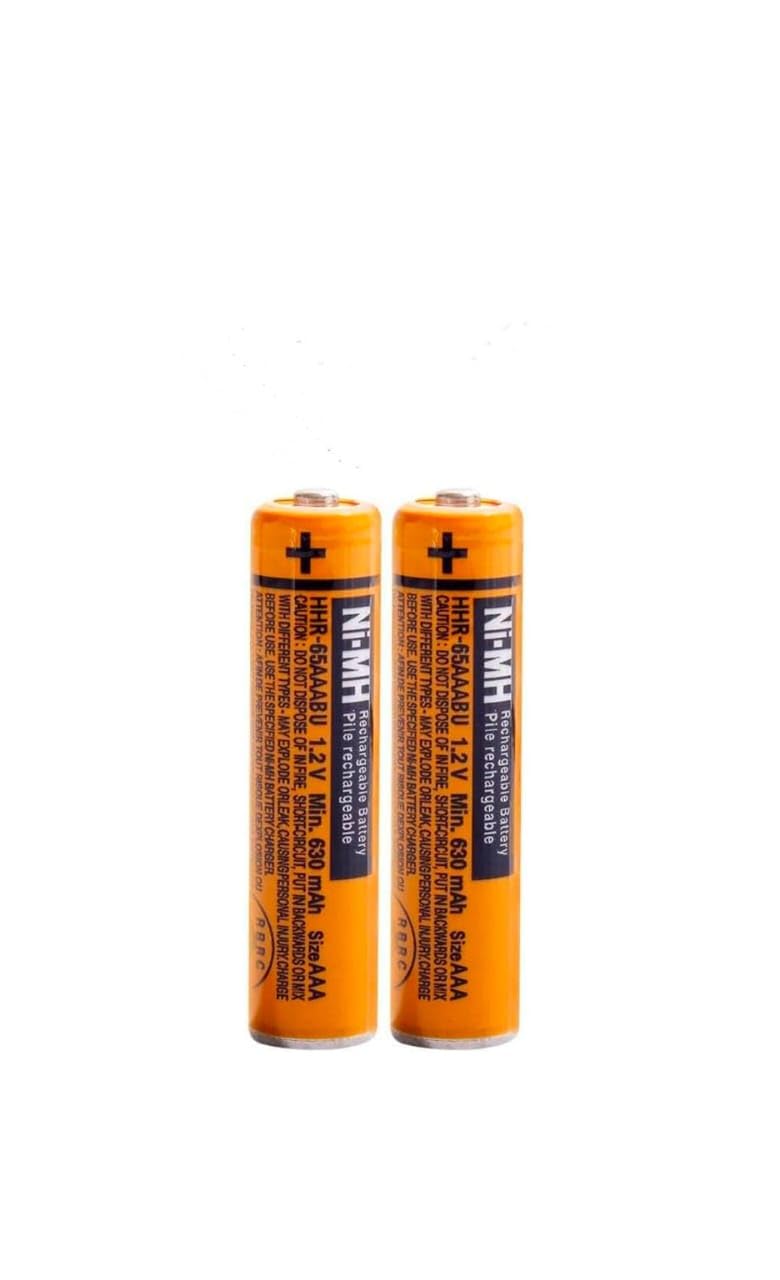 MICROUSB Compatible with Panasonic AAA 1.2V 630mah NiMH