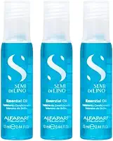 Kit Ampola Azul Alfaparf Semi Di Lino Sublime Essential Oil (03x13ml)