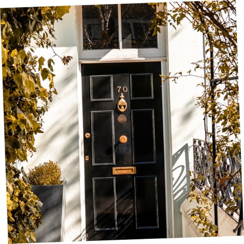Mirilla antirrobo para puerta tipo ojo de gato, fácil de instalar, con características completas para seguridad y construcción miniatura 4