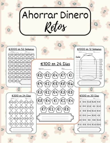 Retos Para Ahorrar Dinero: Diario de Seguimiento de Ahorro con 7 ...