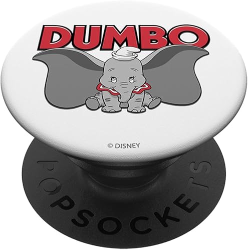Disney Dumbo - Soporte y agarre para teléfonos y tabletas, color rojo