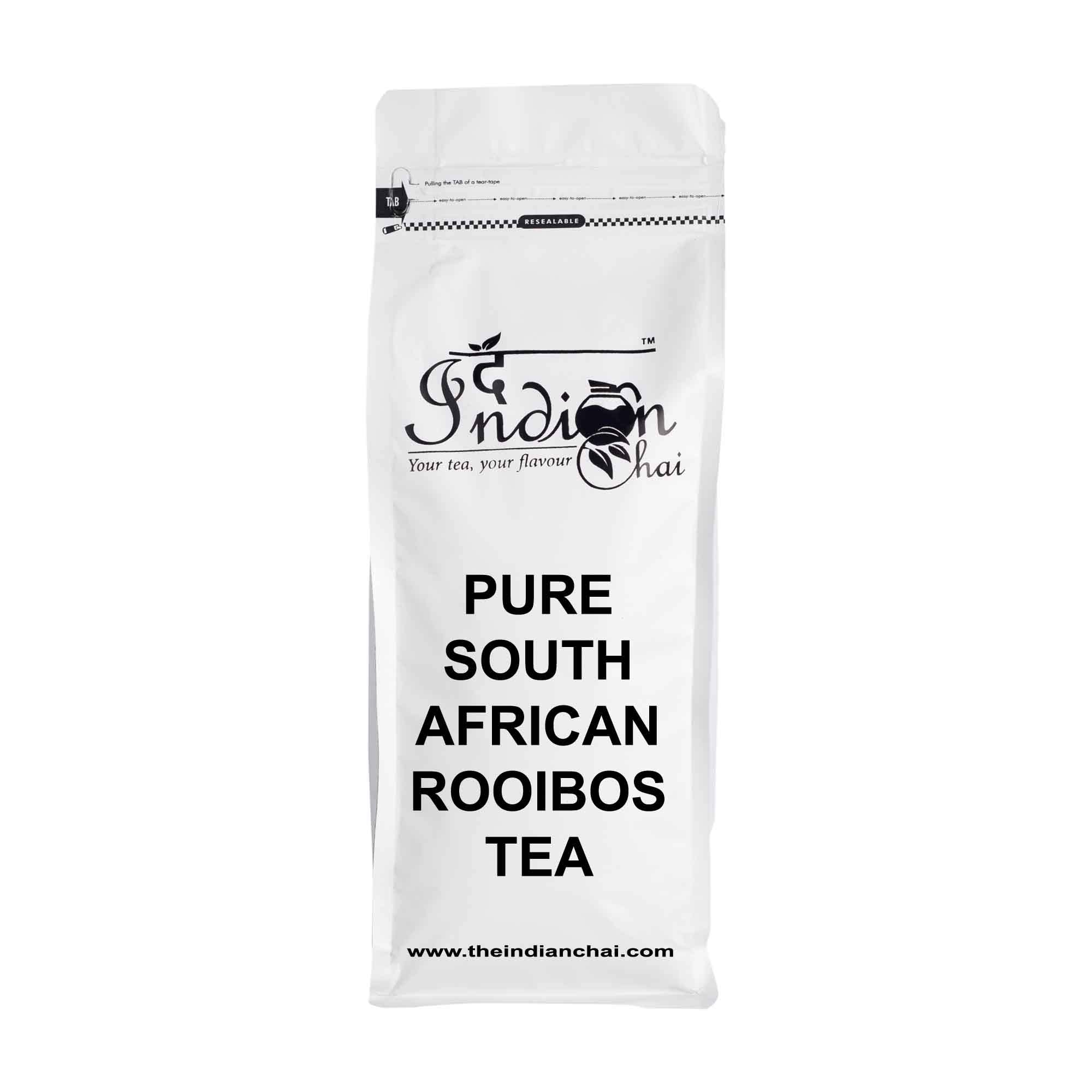 The Indian Chai - South African Rooibos Tea 250g | Pure Herbal Infusion for Relaxation, Daily Wellness & Antioxidant Support | Naturally Caffeine-Free