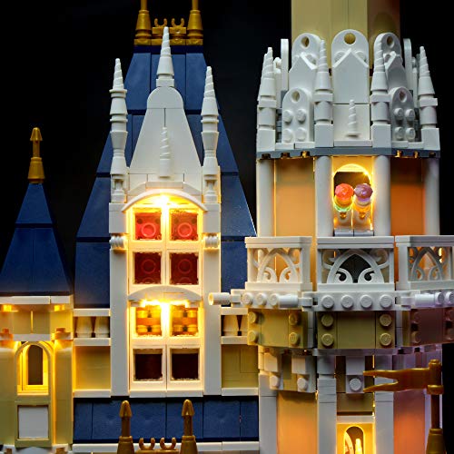 BRIKSMAX Led Beleuchtungsset für Lego Creator Das Disney Schloss, Kompatibel Mit Lego 71040 Bausteinen Modell - Ohne… – Bild 7