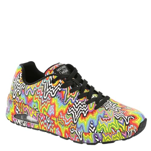 Skechers Men's Jen Uno-Stark Drip Print Sneaker2
