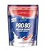 Inkospor Active Pro 80 Protein Shake, Erdbeere, 500g Beutel