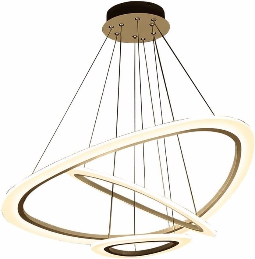 Suspension LED pour escalier d'entrée et luminaire suspendu au design moderne
