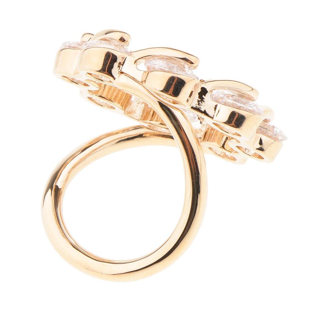 styleheaven Zircon Crystal Ring Fashion Lady Silk Chiffon Scarf Clip Ring Rose Gold |Jewelry & Watches | Fashion Jewelry | Pins & Brooches-picture-48