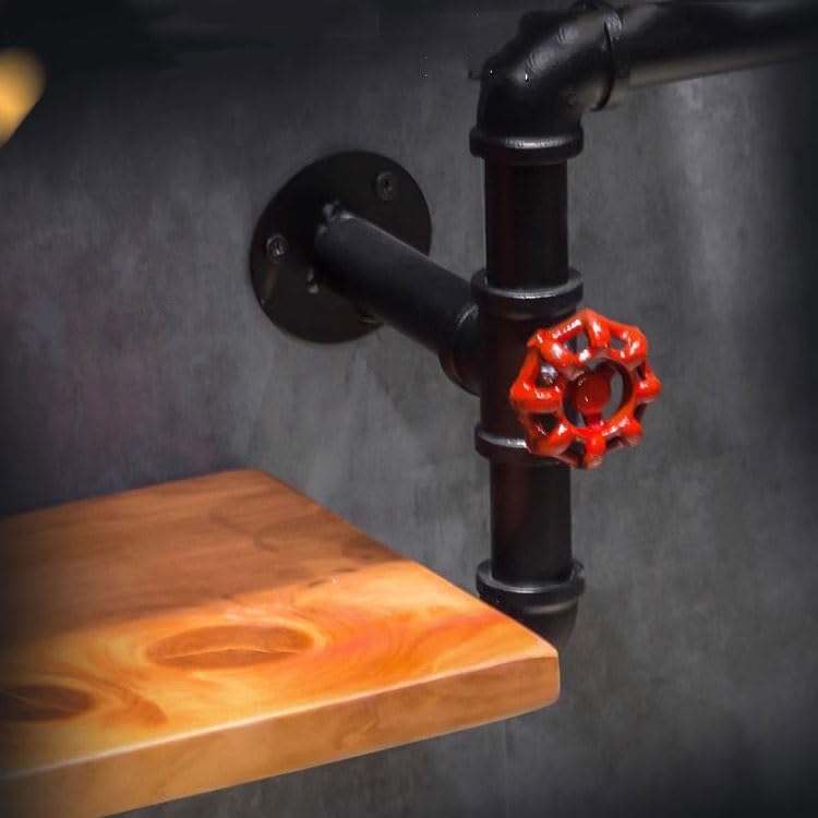Botellero Enfriador de Vino de Estilo Industrial, Estante for Vino, mayordomo de Agua de Hierro, Estante Decorativo de Pared Creativo Portabotellas de Vino