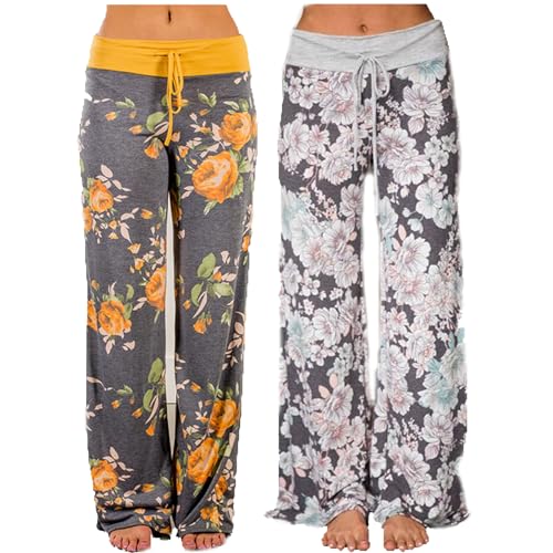 iniber Women’s Comfy Pajama Pants …