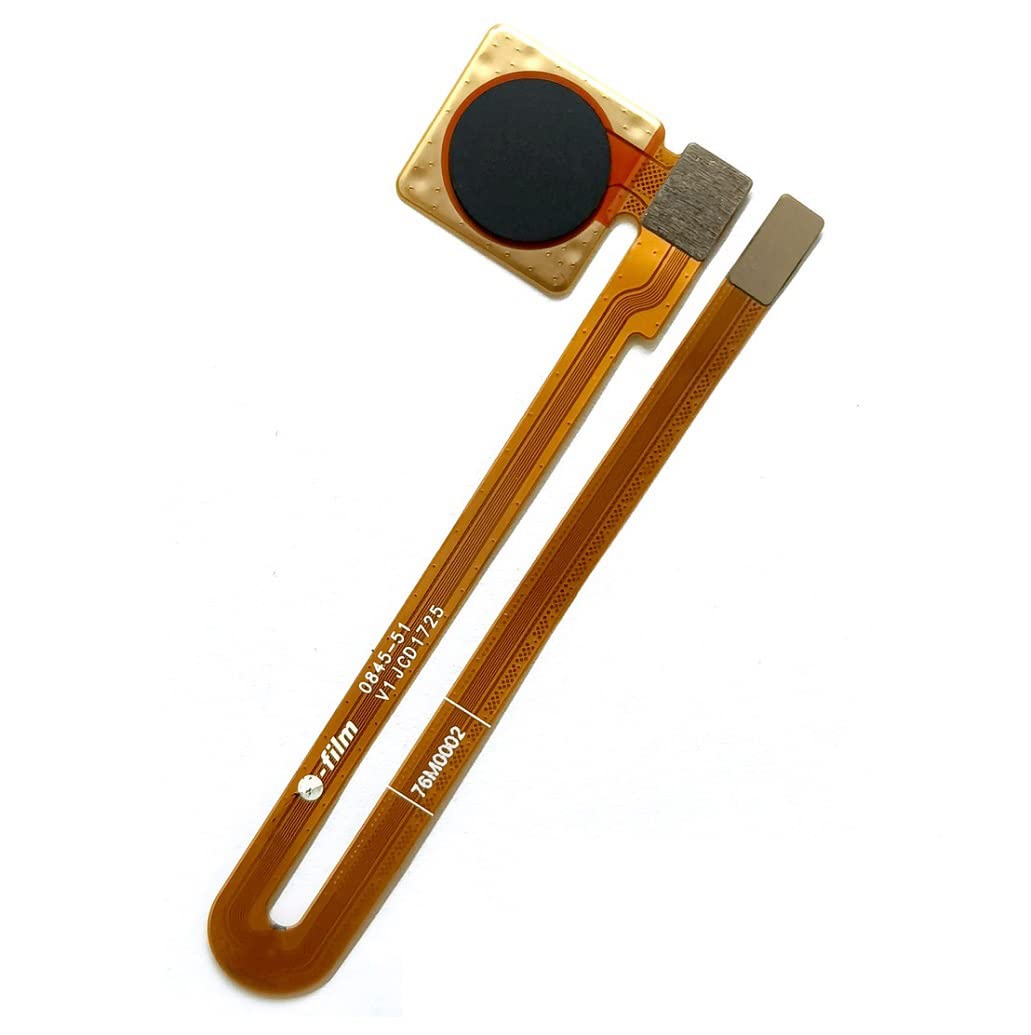 YESUN Menu Return Key Touch Home Button Fingerprint Sensor Flex Cable Ribbon for Oneplus 5T A5010 1+5T (Black)