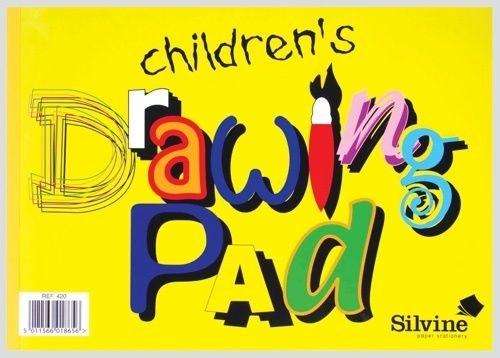 Silvine Childrens A4 Drawing Pad 420