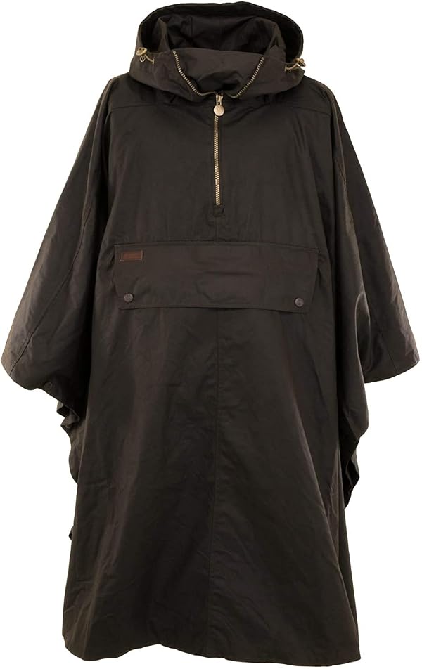 Outback Trading Unisex 2101 Waterproof Breathable Packable Cotton Oilskin Poncho - One Size by Outback Trading Company - Used condition - US$180.49