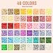 Dowsabel Clay Beads 3 Boxes Bracelet Making Kit, 10800pcs Beads for Jewelry Making, Letter Beads for Friendship Bracelets DIY Arts and Crafts Gifts for Girls Adults