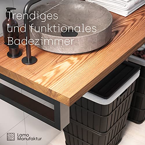 LAMO-Manufaktur-Encimera-para-Lavabo-Encimera-de-Bano-Estante-de-Bano-Tablero-de-Pared-para-Lavabo-140×60-cm-LxA-Color-Natural-Sin-Accesorios-de-Montaje-LWPG-01-A-002-EM