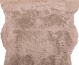 Brandsseller Lammfellimitat-Teppich 60x180 cm XXL – Flauschiger Hochflor Teppich aus Kunstfaser – Weiche, warme Deko-Auflage für Boden, Sofa, Sessel & Bett – Waschbar – Für Indoor & Outdoor – Grau