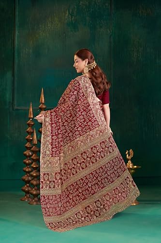 Image of TAMAIRA FASHION Mulmul Pure Cotton Saree For Woman Warli Batik Printed |Office Wear Daily Wear Sarees For Women Without Blouse Piece(Available in 11 Colours)
