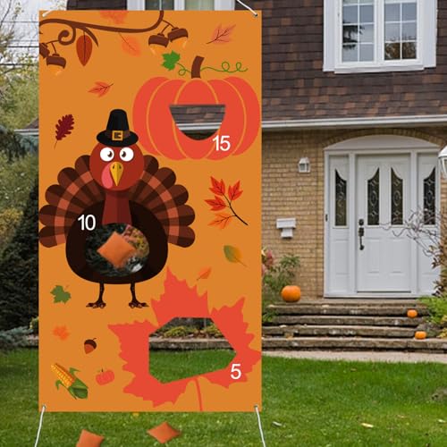 Thanksgiving Games - Thanksgiving Bean Bag Toss...