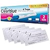 Clearblue vroege detectie zwangerschapstest 10 miu/ml 2 stuks + 5 zwangerschapstests 25 miu/ml