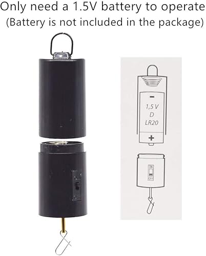 Miniatura 8 de Motor giratorio de viento funciona con pilas para colgar en el patio, molinillos de viento blancos para esculturas al aire libre, capacidad de carga