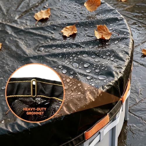 Cobertor Redondo Para Piscina 15 FT Resistente PE miniatura 4