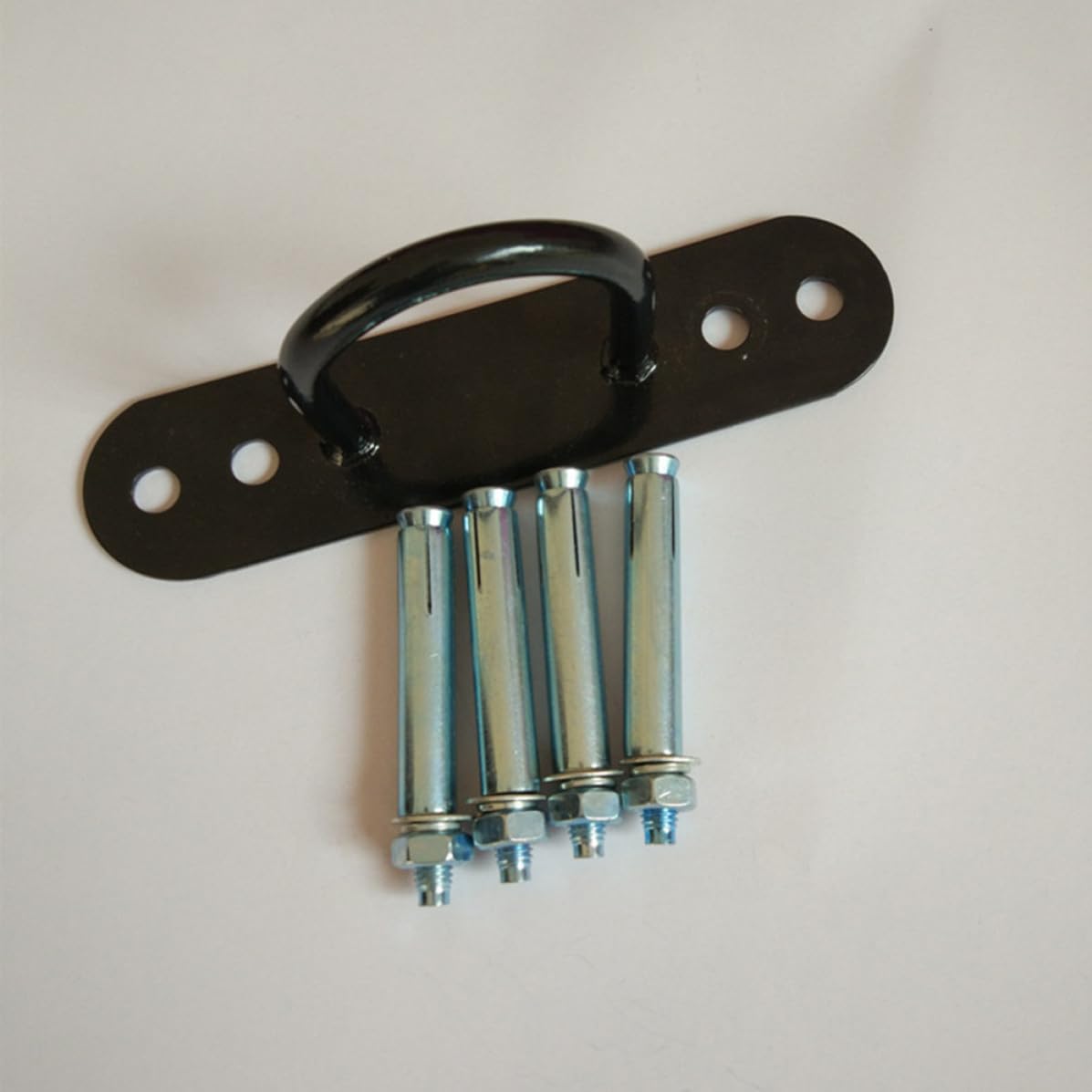 EXCEART Negro Anclaje Fijo Acero de Correas de Suspensión y Entrenamiento