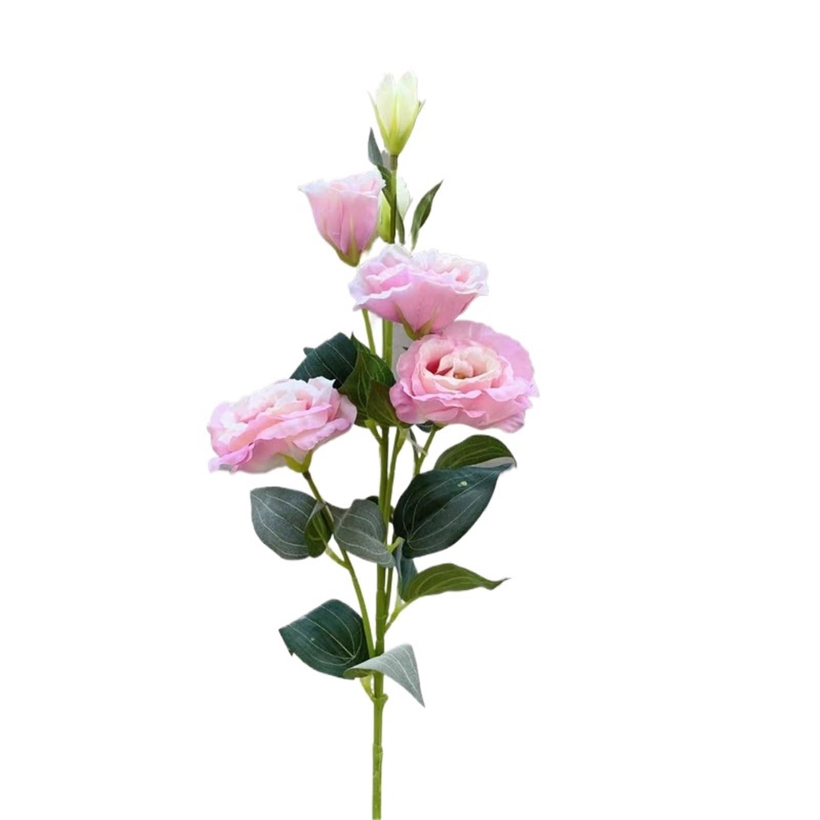 LuoAXINN Artificial Flower Branches Bouquet Artificial Flower Silk Lisianthus Home Party Wedding Table Decoration Fake Rose Arrangement(Color3)