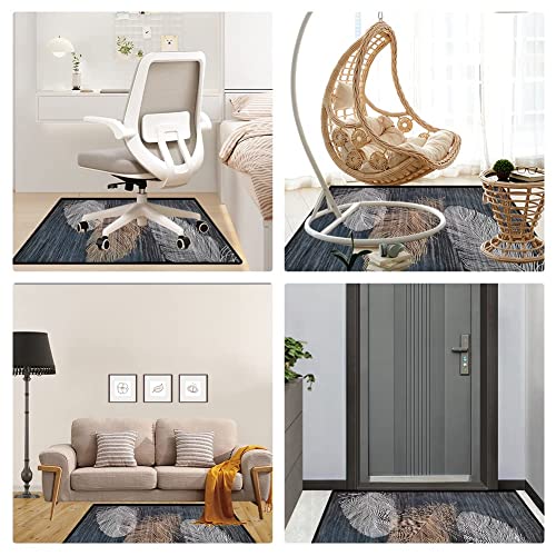 Yexexinm 36 X48 Chair Mat For Hardwood Floor, Anti-Slip Desk Chair Mat, Chair Rugs Floor Protectors Mat, Desk Chair Mat Color 48Inchx36Inch Fhd013 Fhd013 #TOP6