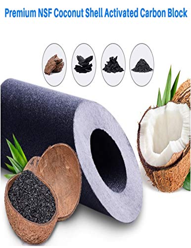 4 Pack Compatible For Flow-Pur 8 Carbon Block Filter Cartridge Wcbcs-975-Rv By Cfs #TOP1